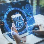 Diagram depicting methods to profit from Bitcoin as tech firms challenge banks and embrace decentralized finance innovations.